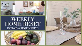 WEEKLY HOME RESET  Habits for a Clean Home Spring 2023