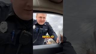 Woman Gets Pulled Over Discovers Cop is Her Brother  #shorts