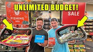 NO BUDGET Tackle Shopping At WORLDS BIGGEST Fishing Store