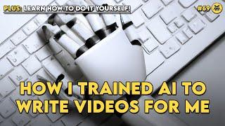 Training AI To Write My YouTube Videos  AI and Games #69