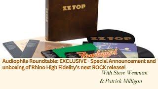 EXCLUSIVE - Special unboxing of Rhino High Fidelity’s ZZ Top Album Box 1971-1976