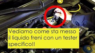 Unboxing Tester Liquido Freni  + Test + Esperimento finale Unboxing Brake fluid Tester + Test