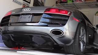 Rev 9 Titanium Exhaust Sound Clips - 2011 Audi R8 V10 6MT