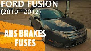 Ford Fusion - ABS BRAKES FUSE LOCATION 2010 - 2012