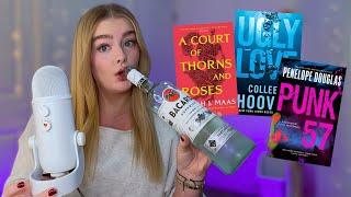 ASMR drunk book reviews 