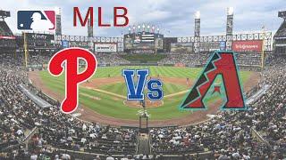 PHILADELPHIA PHILLIES VS ARIZONA DIAMONDBACKS  MAJOR LEAGUE BASEBALL