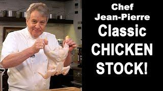 Classic Chicken BrothStock  Chef Jean-Pierre