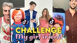 Challenge Take a Look  At My girlfriend Tiktok Compilation  #trending #explore #couple #challenge