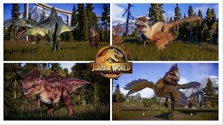 Jurassic World Evolution 2 Update 8 All 114 Creatures Showcase + Unique Skins