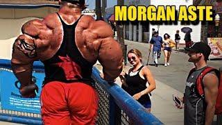 Real Life Giant Morgan Aste  Biggest Bodybuilder In The World 2018  Bodybuilding Motivation