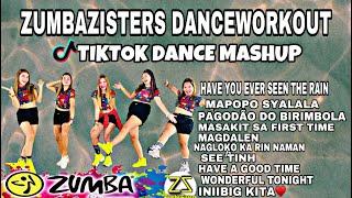 TIKTOK DANCE MASHUP  ZUMBAZISTERS DANCE WORKOUT  TIKTOK TREND  DANCE TREND  ZIN ANN TEOFILO