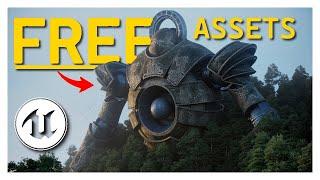 The BEST 5 FREE Unreal Engine ASSETS of APRIL 2024