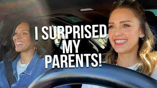 I SURPRISED MY PARENTS  JESSICA ALBA