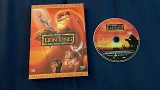 Opening to The Lion King Special Platinum Edition 2003 DVD Disc 1 - Main Feature Film