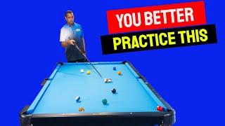 YOU MUST PRACTICE THIS TECHNIQUE  - Pool Lessons #8ballpool #9ballpool