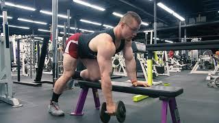 Single Arm Supported Dumbbell Row