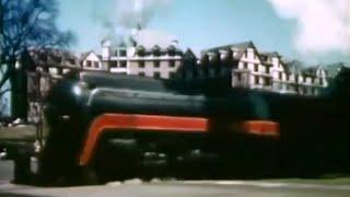 Vintage railroad film - Norfolk & Western - The power behind the nation - 1940