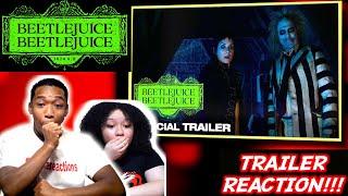 BEETLEJUICE BEETLEJUICE  Official Trailer REACTION