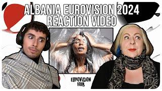 Albania  Eurovision 2024 Reaction  Besa Kokëdhima - Zemrën N’dorë  Eurovision Hub