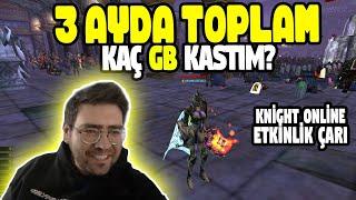 Eventlerle 3 Ayda Kaç GB Kastık? Sonuçlar Çok İyi #knightonline