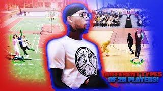 7 TYPES OF PLAYERS YOU SEE IN NBA 2K19 MY PARK EVERYDAY
