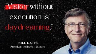 Inspirational & Motivational Quotes by Bill Gates  Microsoft CEO  Rules of Success  Quotes 