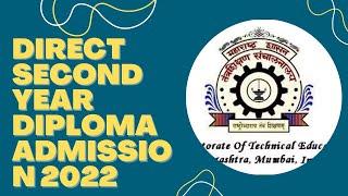 Direct Second Year Diploma Registration 2022 - 23  DTE Registration Process Start  #dsy