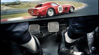 250GTO ON BOARD RACING + PEDALFOOT CAM