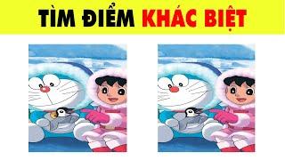 Đố Vui Thử Tài Tinh Mắt Tìm Sự Khác Biệt Của DORAEMON  Nhanh Trí