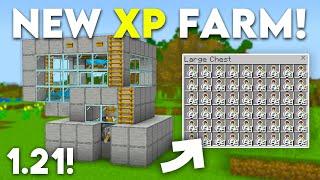 BEST XP Farm In Minecraft Bedrock 1.21 - 50 Levels under 1 minute Windows10MCPE SwitchPS4Xbox
