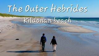 Outer Hebrides. An afternoon walk on Kildonan Beach South Uist.