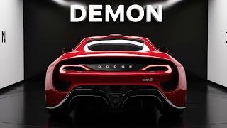 The All New- Dodge Demon Is Officially Unveiled FIRST LOOK