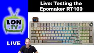 Testing the Epomaker RT100 Keyboard with Display