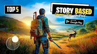 Top 5 Best Story Based Games For Android 2024  High Graphics Story Based Games For Android