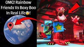 RAINBOW FRIENDS Vs BOXY BOO on Google Earth