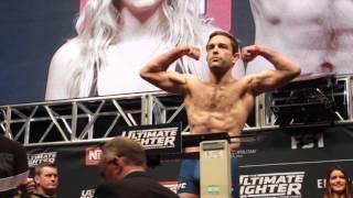 TUF 22 FInale - Artem Lobov vs Ryan Hall Weigh-Ins