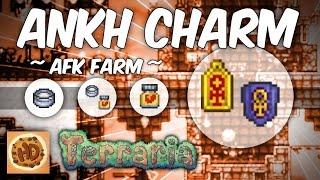 Terraria 1.3 AFK Vitamins Armor Polish & Mimic Farm  Make the Ankh Charm Series #4 