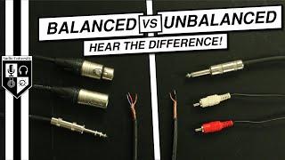 Balanced vs Unbalanced Audio  Do Balanced Cables Sound Better?