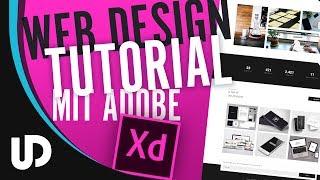 Web Design Tutorial mit Adobe Xd Tutorial