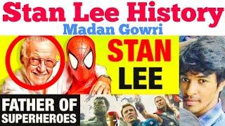 Stan Lee History  Tamil  Madan Gowri  MG  Marvel