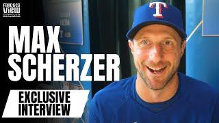 Max Scherzer talks Adolis Garcia Greatness Hidden Personality & Texas World Series EXCLUSIVE