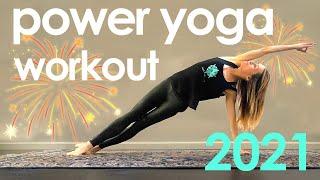 Power Yoga Workout  New Year’s 2021