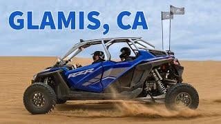 Imperial Sand Dunes With A Polaris RZR PRO R  Glamis California 2023