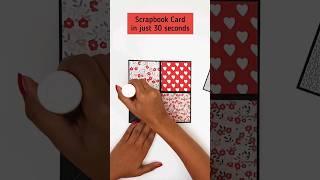 Super Easy Scrapbook Card #srushtipatil #craftideas #scrapbookcard #craft #papercraft #scrapbooking