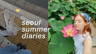 seoul vlog  language struggles rainy season apartment changes new job lol studying korean