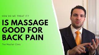 Is Massage Good For Back Pain  Vibration Therapy For Back Pain