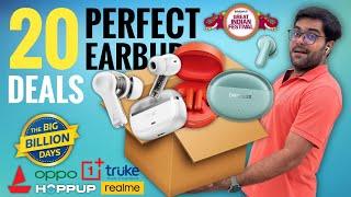 20 Best Earbuds Deals from Amazon Great Indian Festival & Flipkart Big Billion Days 2024 