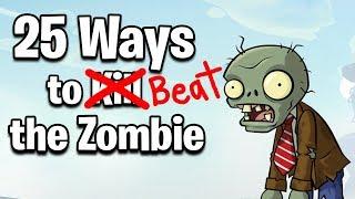 Plants vs Zombies Plush - 25 Ways to Beat the Zombie