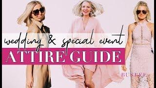 What to Wear to Your Special Event  Attire Guide & Glossary