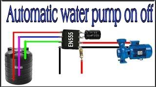 Water pump automatic on off circuit